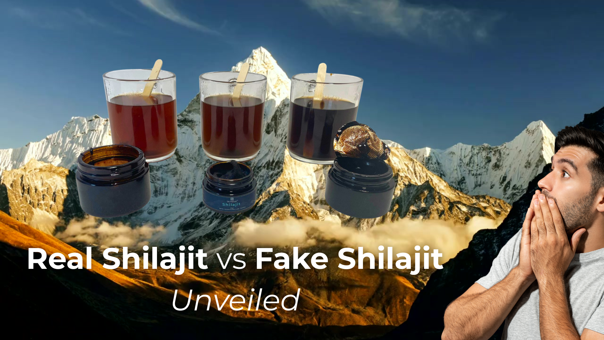 Pure vs. Fake Shilajit - Unveiled
