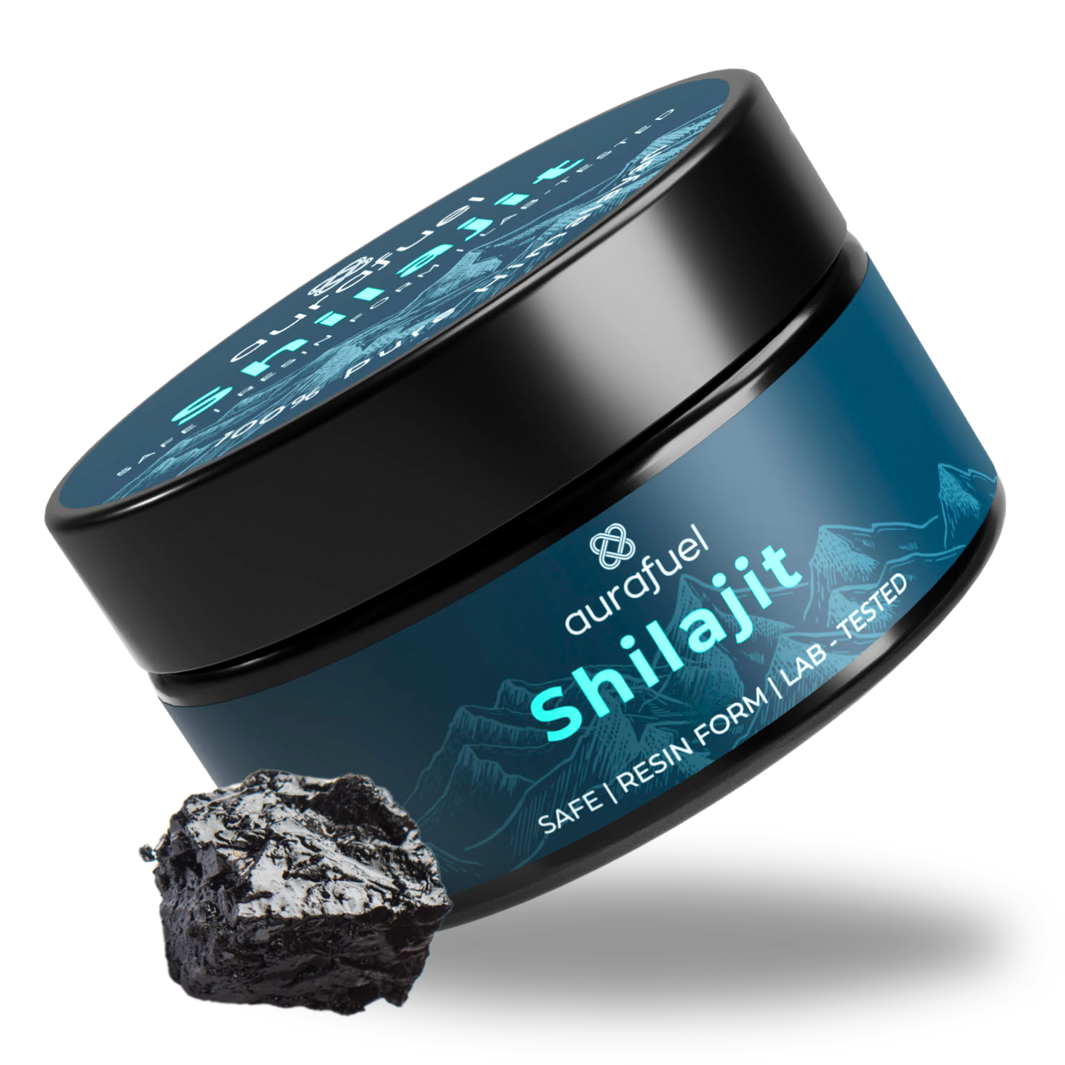Pure Shilajit Resin uit Himalaya - 100% authentiek & zuiver