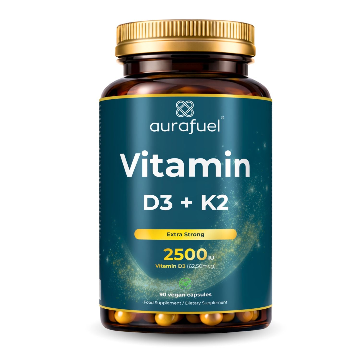 Vitamin D3 + K2 capsules