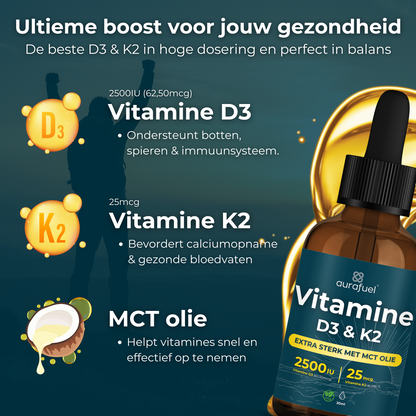 Vitamin D3 + K2 drops