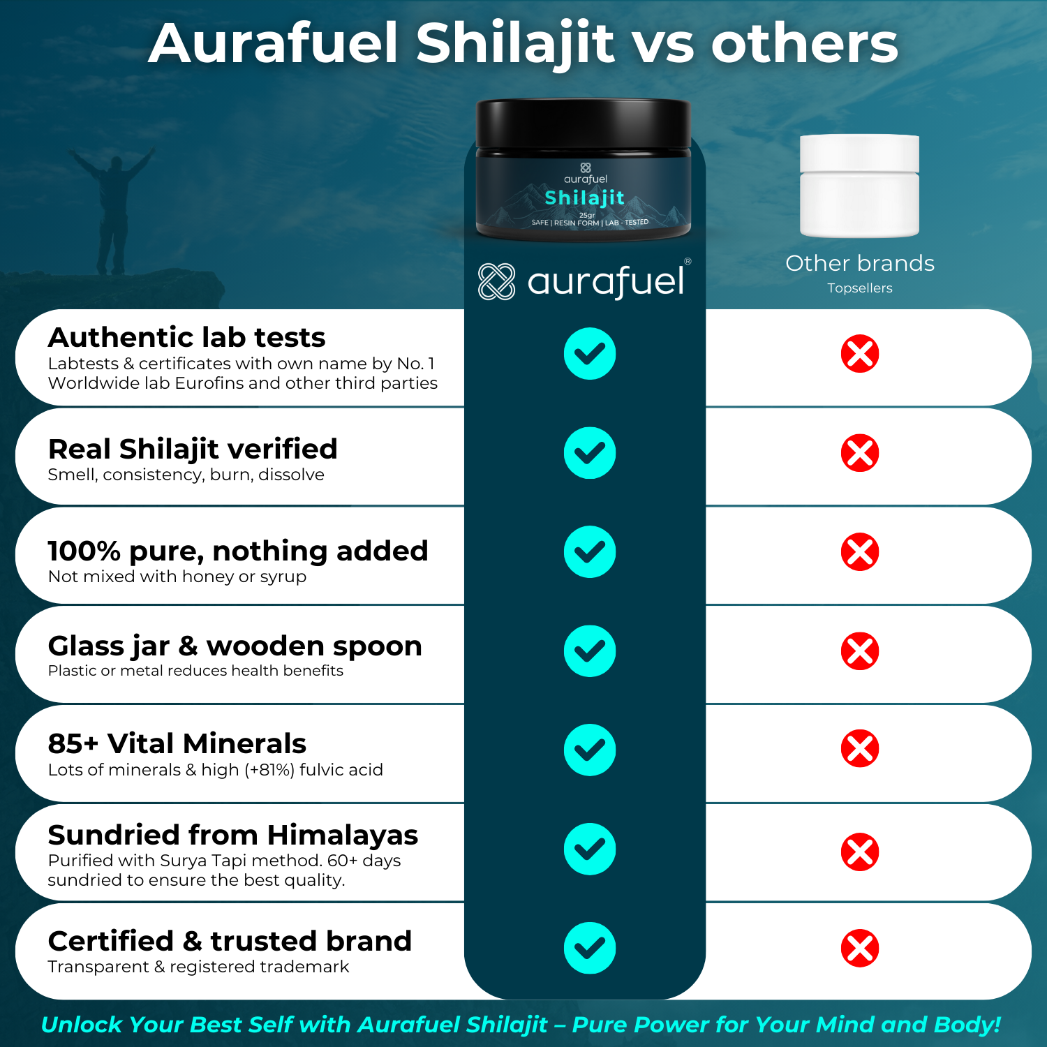 Shilajit Premium - 100% puur & authentiek - 25 g