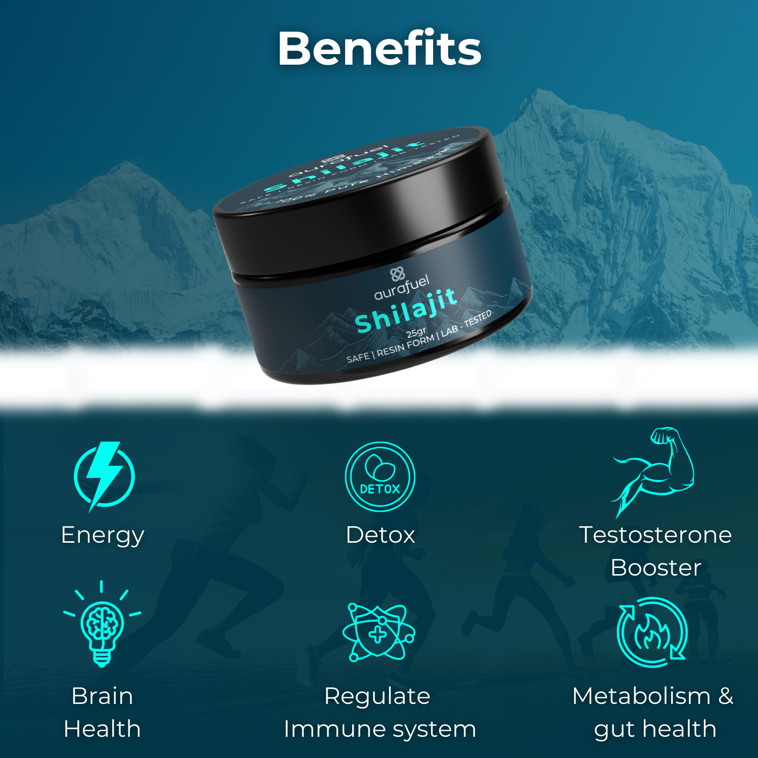 Shilajit Premium - 100% puur & authentiek - 25 g