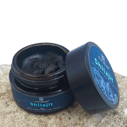 Shilajit real picture glass jar best quality resin surya tapi sundried